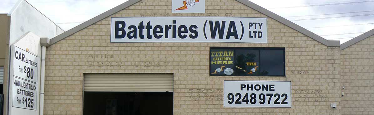 Batteries (WA) Pty Ltd - Store